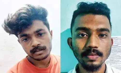 മോഷണം: രണ്ട് യുവാക്കൾ പിടിയിൽ