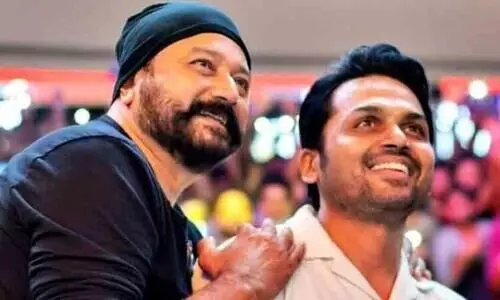 Actor Karthi Opens Up   About Jayaram Reduce  His Hight In Ponniyin Selvan