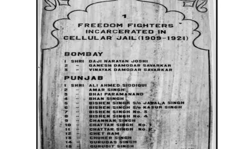ആന്തമാൻ ജയിലിലെ സ്വാതന്ത്ര്യ സമര തടവുകാരിൽ 80 ശതമാനവും കമ്യൂണിസ്റ്റുകാരെന്ന് സി.പി.എം; ലിസ്റ്റിൽ സവർക്കറും