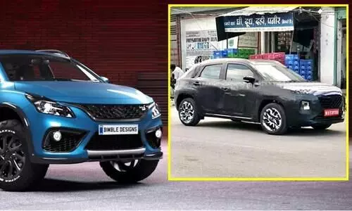 Maruti Baleno-based compact SUV spied first time, will be affordable than Brezza