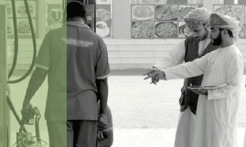 taken against gas statio