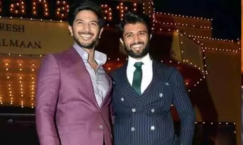 Dulquer Salmaan Open Up About Theres no competition With Vijay Deverakonda Dulquer Salmaan Open Up About Theres no competition With Vijay Deverakonda