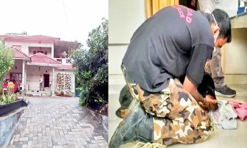 ബത്തേരിയിൽ ആളില്ലാത്ത വീട് കുത്തിത്തുറന്ന് വൻ കവർച്ച