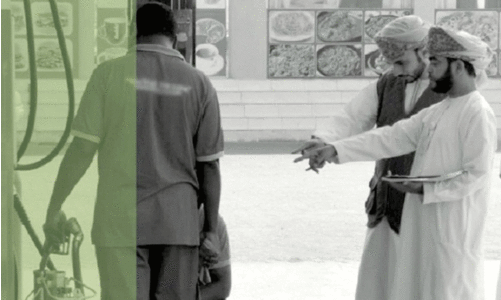 taken against gas statio