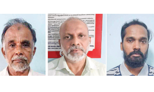 പന്ത്രണ്ടു വയസ്സുകാരിയെ പീഡിപ്പിച്ചു; കോട്ടക്കലിൽ മൂന്നുപേർ പോക്സോ കേസിൽ അറസ്റ്റിൽ