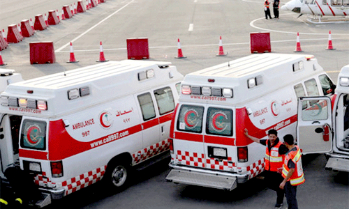 ജൂലൈയിൽ റെഡ്ക്രസന്റ് 26,000 രോഗികൾക്ക് അടിയന്തര ശുശ്രൂഷ നൽകി