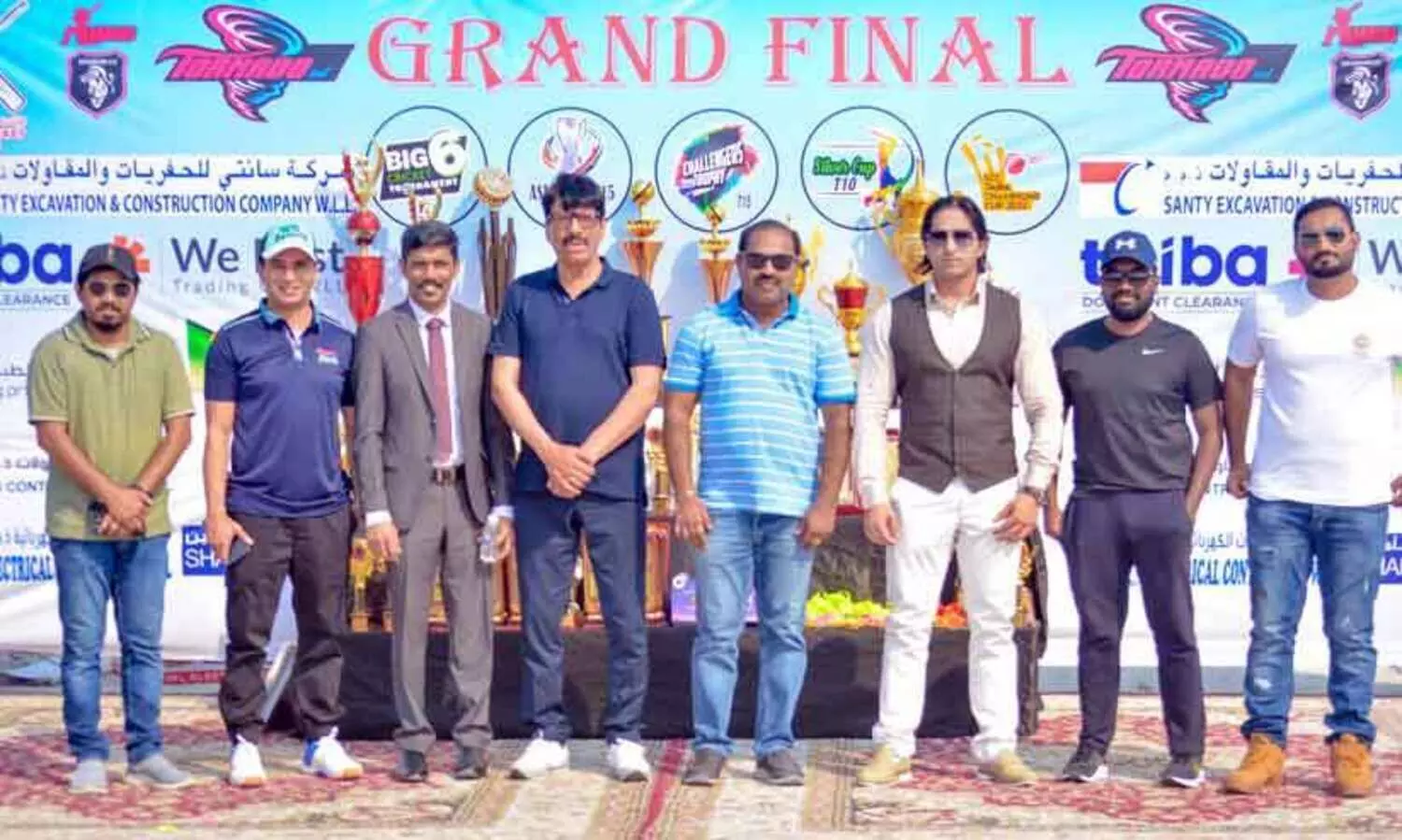 ടെന്നിസ് ബാൾ ക്രിക്കറ്റ് ടൂർണമെന്‍റ് സംഘടിപ്പിച്ചു