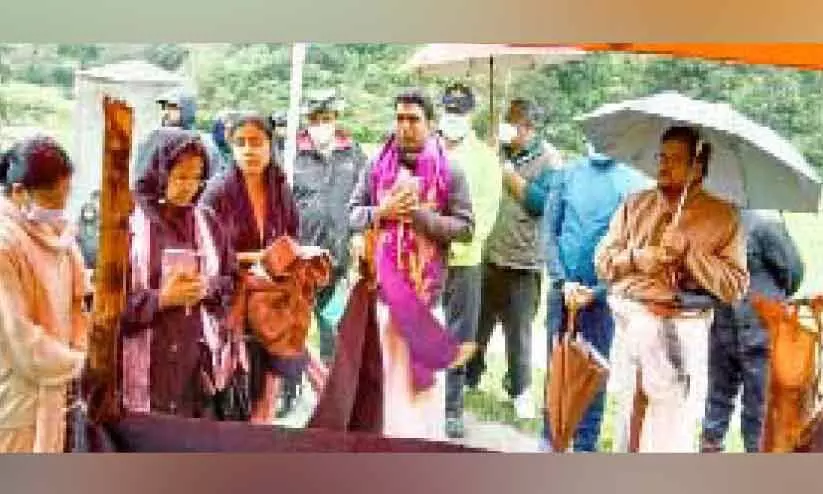 പെട്ടിമുടി ദുരന്ത വാര്‍ഷികം: പ്രാർഥനകളുമായി ഉറ്റവർ