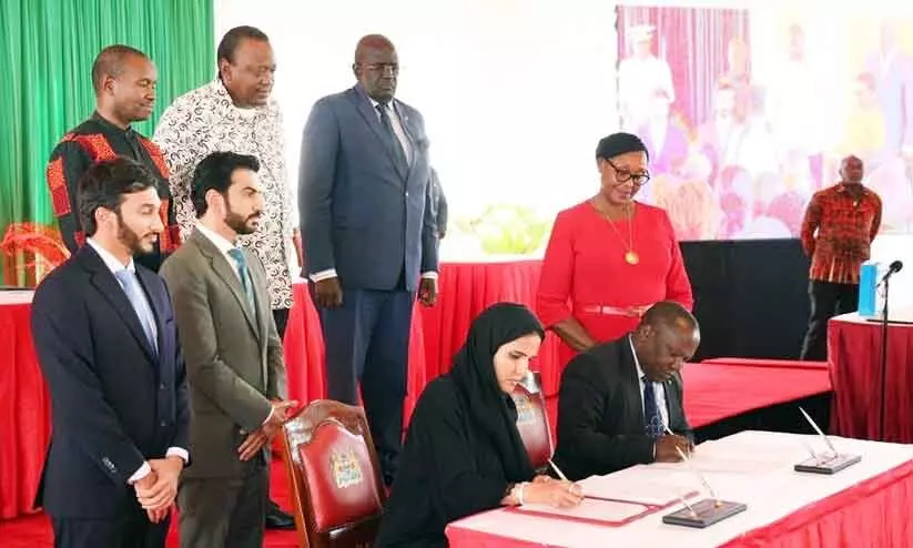 കെനിയക്ക് ഖലീഫ ഫണ്ടിൽനിന്ന് മൂന്നുകോടി ദിർഹം