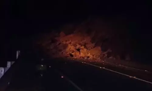 മൂന്നാർ-വട്ടവട റോഡിൽ വീണ്ടും ഉരുൾപൊട്ടൽ