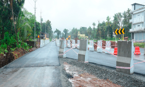 സര്‍വിസ് റോഡ് തുറന്നു; ദേശീയപാതയിൽ പ്രധാന പാതയുടെ നിർമാണം തുടങ്ങി