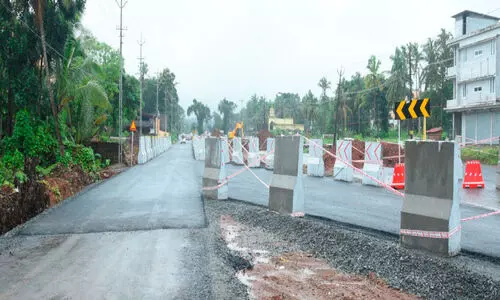 സര്‍വിസ് റോഡ് തുറന്നു; ദേശീയപാതയിൽ പ്രധാന പാതയുടെ നിർമാണം തുടങ്ങി