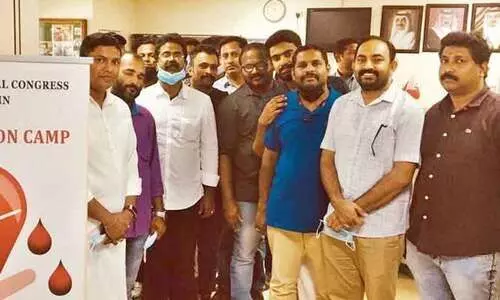 ഐ.വൈ.സി.സി ബഹ്‌റൈൻ രക്തദാന ക്യാമ്പ് സംഘടിപ്പിച്ചു