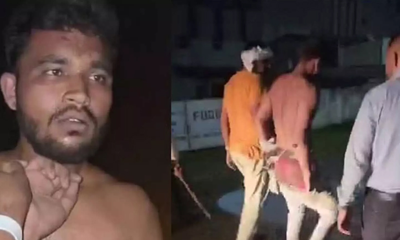 മോഷണം ആരോപിച്ച് ദലിത് യുവാവിന് ആൾക്കൂട്ട മർദനം; മുസ്‍ലിമാണോയെന്ന് പരിശോധിക്കാൻ വസ്ത്രമഴിച്ചു