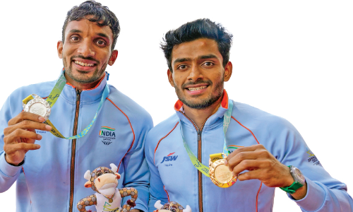 കോ​മ​ൺ​വെ​ൽ​ത്ത് ട്രിപ്ളിൽ ച​രി​ത്ര​മെ​ഴു​തി എ​ൽ​ദോ​സ് പോ​ളും അ​ബ്ദു​ല്ല അ​ബൂ​ബ​ക്ക​റും