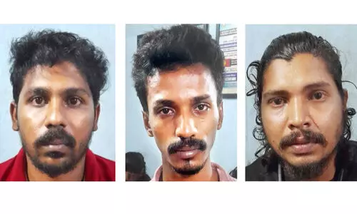 എം.ഡി.എം.എയുമായി മൂന്നുപേർ അറസ്റ്റിൽ