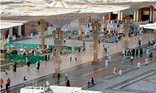 46,700 Hajj pilgrims in Medina