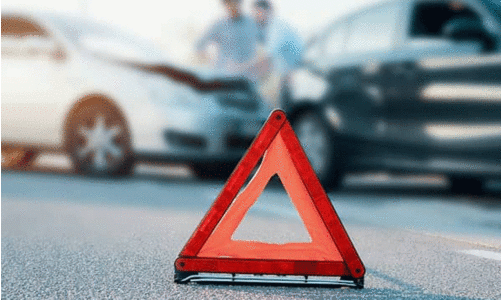 less in road accidents