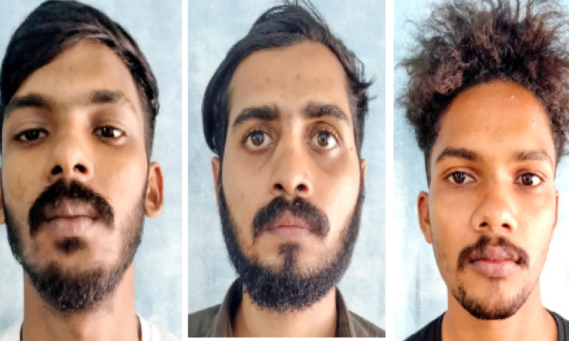 ബ്രൗൺഷുഗറുമായി മൂന്നുപേർ അറസ്റ്റിൽ ബ്രൗൺഷുഗറുമായി മൂന്നുപേർ അറസ്റ്റിൽ