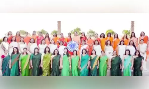 ദേശീയഗാനം ആലപിച്ച് 53 വനിത ഡോക്ടർമാർ