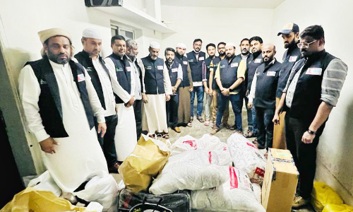 അവശ്യവസ്തുക്കൾ എത്തിച്ച് എസ്.കെ.എസ്.എസ്.എഫ്