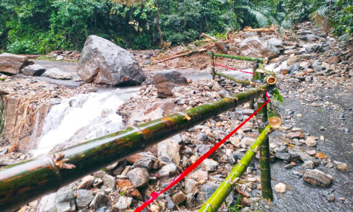 നിടുംപൊയിൽ -മാനന്തവാടി ചുരത്തിൽ ഗതാഗത നിയന്ത്രണം തുടരുന്നു