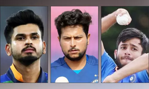 ഐ.സി.സി ട്വന്റി20 റാങ്കിങ്: ശ്രേയസിനും ബിഷ്ണോയിക്കും കുൽദീപിനും കുതിപ്പ്