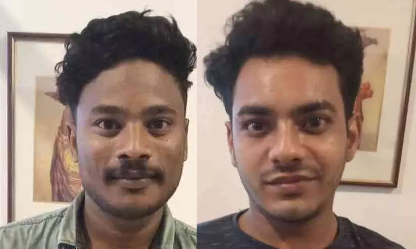 യുവാവിനെ വിവസ്ത്രനാക്കി ഫ്ലാറ്റിൽ കെട്ടിയിട്ട് കവർച്ച: പ്രതികൾ പിടിയിൽ