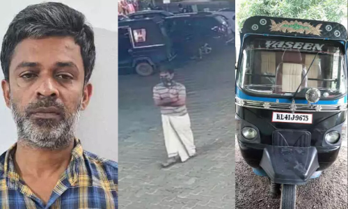 പട്ടാപ്പകൽ ഓട്ടോറിക്ഷ കട്ടയാൾ പിടിയിൽ