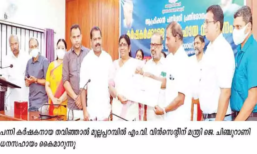 പന്നികളെ ഏറ്റെടുക്കൽ പദ്ധതി പരിഗണനയിൽ -മന്ത്രി ചിഞ്ചുറാണി പന്നികളെ ഏറ്റെടുക്കൽ പദ്ധതി പരിഗണനയിൽ -മന്ത്രി ചിഞ്ചുറാണി