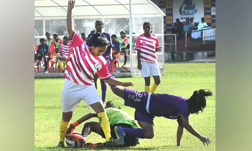 വനിത ലീഗ്: കേരള യുനൈറ്റഡിനും ബ്ലാസ്റ്റേഴ്സിനും ജയം വനിത ലീഗ്: കേരള യുനൈറ്റഡിനും ബ്ലാസ്റ്റേഴ്സിനും ജയം
