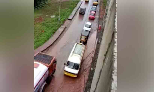 നി​ർ​മാ​ണം പൂ​ർ​ത്തി​യാ​കും​മു​മ്പേ പ​ള്ളി​ക്ക​ര മേ​ൽ​പാ​ലം അ​പ​ക​ടാ​വ​സ്ഥയി​ൽ