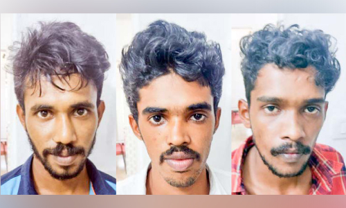 വധശ്രമക്കേസിൽ മൂന്നുപേർ അറസ്റ്റിൽ