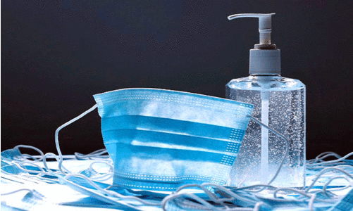 No need, sanitizers and masks