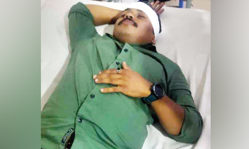 മാധ്യമ പ്രവർത്തകന് മർദനം