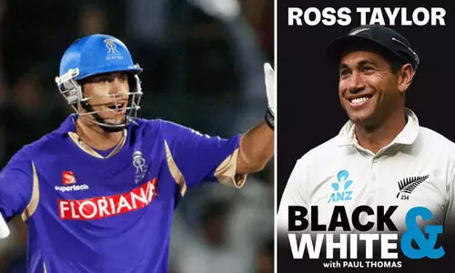 പൂജ്യത്തിന് പുറത്തായതിന് മുഖത്തടിച്ചു; ഞെട്ടിക്കുന്ന വെളിപ്പെടുത്തലുകളുമായി റോസ് ടെയ്‍ലർ