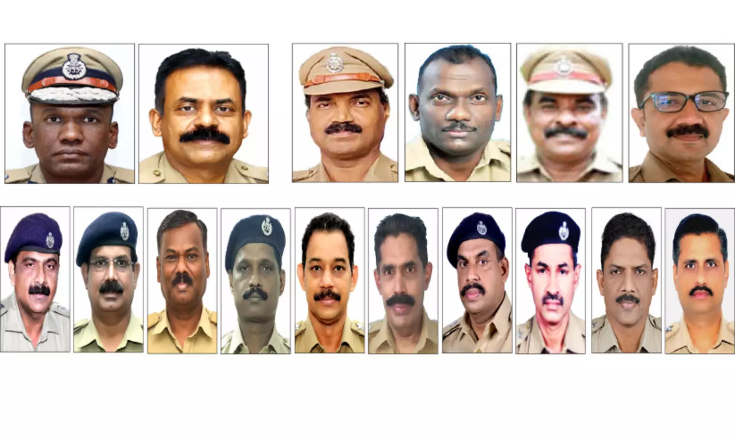 സ്വാ​ത​ന്ത്ര്യ​ദി​ന​ത്തോ​ട​നു​ബ​ന്ധി​ച്ചു​ള്ള രാ​ഷ്ട്ര​പ​തി​യു​ടെ പു​ര​സ്കാ​രത്തിന് അർഹരായത് 20 പേർ