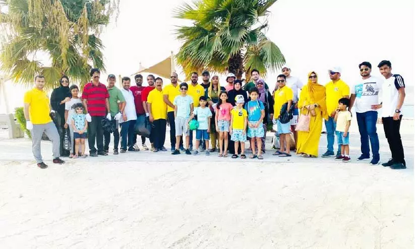 ലയൺസ് ക്ലബ് ബീച്ച് ക്ലീനിങ് സംഘടിപ്പിച്ചു