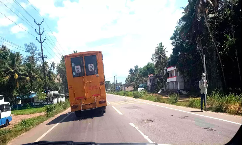 കുഴികൾ...കുഴികൾ; ദേശീയപാതയിൽ അപകടം പെരുകുന്നു