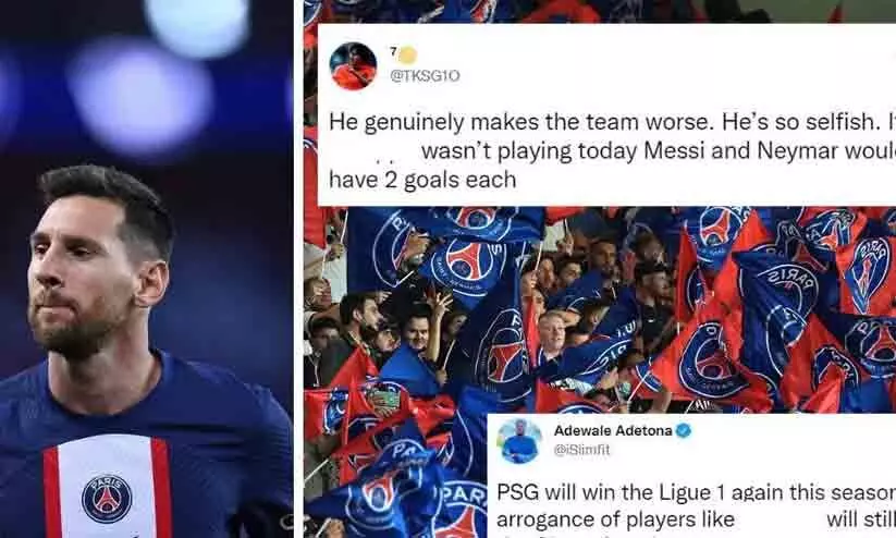 മെസിയെ ബഹുമാനിക്കു; ഈ കുട്ടിക്ക് ഇതെന്തുപറ്റി, എംബാപ്പക്കെതിരെ രോഷവുമായി പി.എസ്.ജി ആരാധകർ