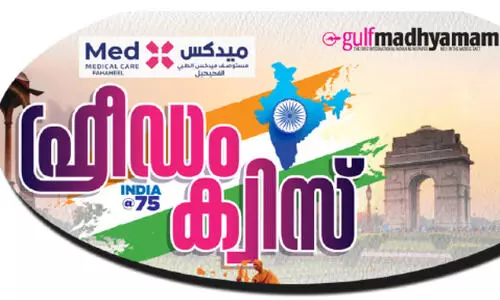 മെഡക്സ്-ഗൾഫ് മാധ്യമം സ്വാതന്ത്ര്യദിന ക്വിസ്: എബെൽ സാബു ഇന്നത്തെ വിജയി