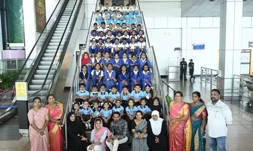 75ാ മത് സ്വാതന്ത്ര്യദിനാഘോഷങ്ങളുടെ ഭാഗമായി സ്കൂൾ കുട്ടികളുടെ സന്ദർശന പരിപാടി നടത്തി