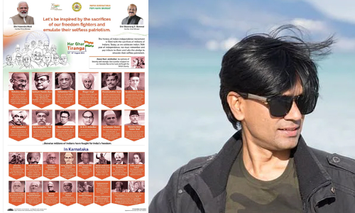 നെഹ്‌റുവും ടിപ്പുവും സ്വാതന്ത്ര്യ സമരസേനാനികളല്ലേ?, കർണാടക സർക്കാർ പരസ്യത്തിനെതിരെ ചോദ്യമുയർത്തി മുഹമ്മദ് സുബൈർ