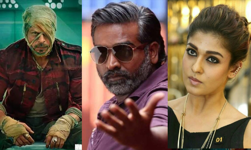 ഷാറൂഖിന് നായികയായി നയൻതാര, വില്ലനായി വിജയ് സേതുപതി; തിയറ്ററിൽ സ്ഫോടനം തീർക്കാൻ ജവാൻ ഷാറൂഖിന് നായികയായി നയൻതാര, വില്ലനായി വിജയ് സേതുപതി; തിയറ്ററിൽ സ്ഫോടനം തീർക്കാൻ ജവാൻ