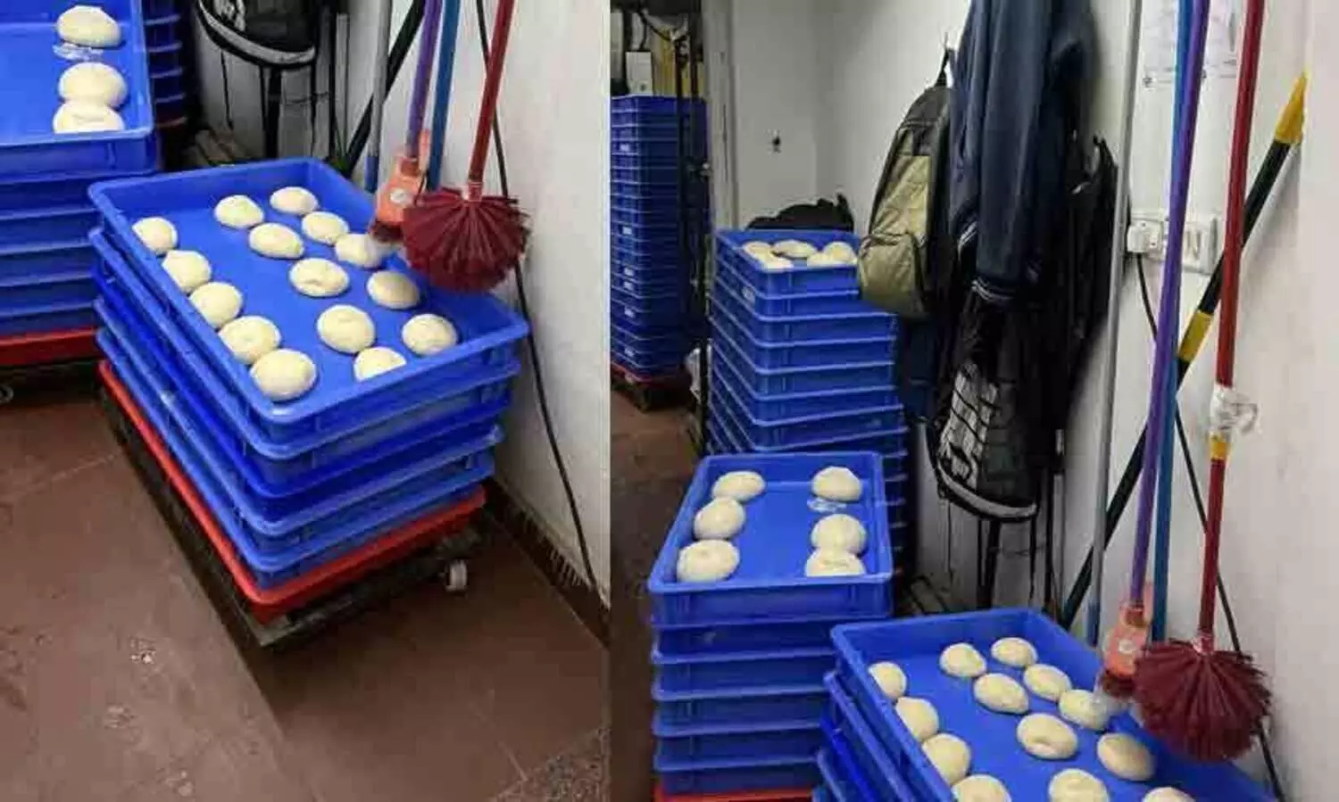 പിസ്സക്ക് മുകളിൽ തറ തുടക്കുന്ന മോപ്പ്; ഡൊമിനോസിനെതിരെ വ്യാപകവിമർശം