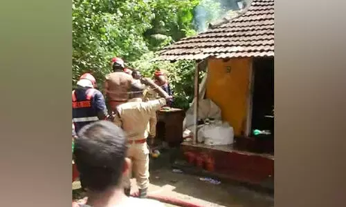 വീടിന് തീപിടിച്ച് വീട്ടമ്മ മരിച്ചു