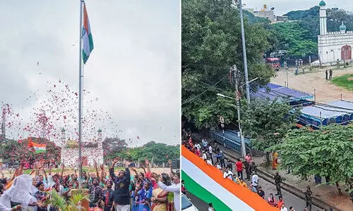 ആദ്യമായി ത്രിവർണ്ണ പതാക ഉയർത്തി ബംഗളുരുവിലെ ഈദ്ഗാഹ് മൈതാനം