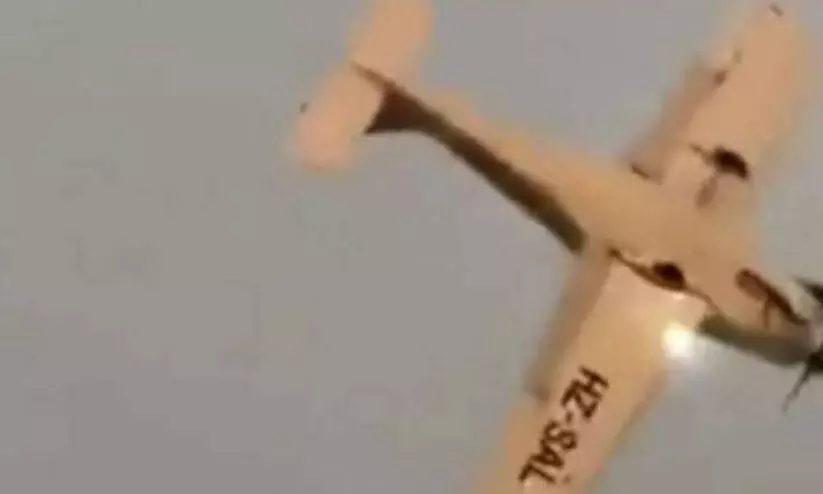 സ്​പോർട്​സ്​ വിമാനം തകർന്ന്​ പൈലറ്റ്​ മരിച്ചു