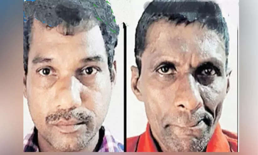 ചന്ദനമരം കടത്തിയ സംഭവത്തിൽ രണ്ടുപേർ അറസ്റ്റിൽ ചന്ദനമരം കടത്തിയ സംഭവത്തിൽ രണ്ടുപേർ അറസ്റ്റിൽ