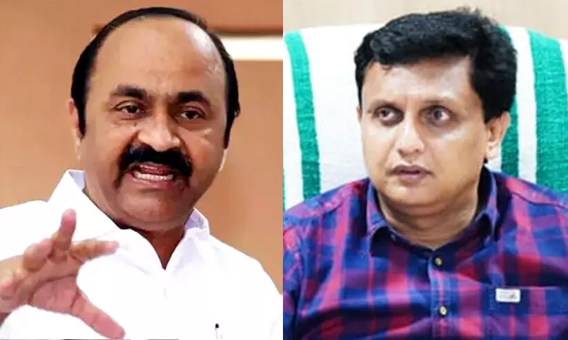 VD Satheesan, Mohammed Riyas